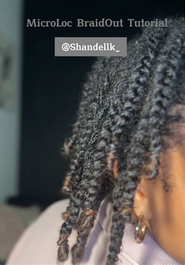 Braid-Out Tutorial for Micro Locs