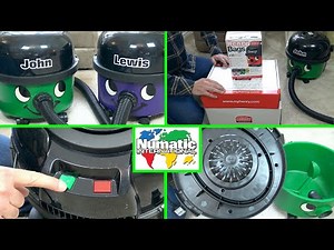 Numatic John Vacuum Cleaner Unboxing - When John Met Lewis