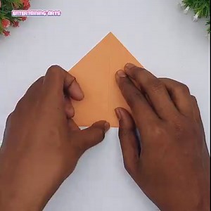 46K views · 3K reactions | How to fold paper bird step by step - Paper art and crafts animal - Handmade paper toy making ideas #Crafts #PaperBird #OrigamiToy | Entertaining Arts | Facebook