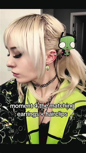 invader zim stack appreciation #swag #foryoupage #invaderzim #hairstyle #emo