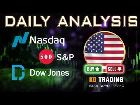 NASDAQ, S&P 500 & Dow Jones Analysis | Targets, Key Levels & Elliott Wave Outlook