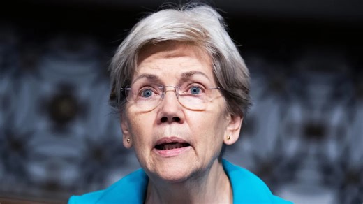 MAGA Gloats After Elizabeth Warren, 76, Falls on Senate Floor