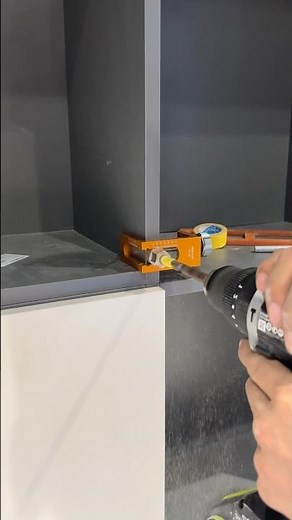 Drilling Guide Locator for Perfect Cabinet Door Installations | Pocket Hole Jig Kit Upgrade