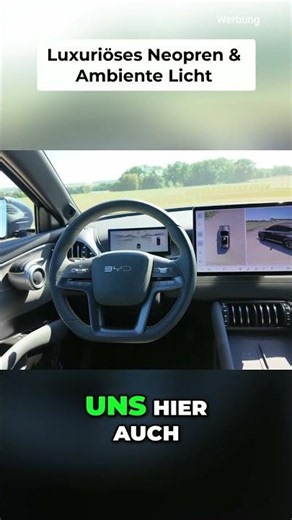 Der Innenraum vom BYD Atto 3 EVO ist sehr gelungen und hat einige Features