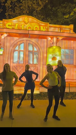 When there’s music, lights & scenery and KCDC dancers are together… of course we are going to break out into dance! #kcdco #kczoo | Kansas City Dance Collective
