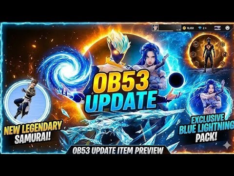 FREE FIRE OB53 UPDATE ll OB53 UPDATE FREE FIRE ll FREE FIRE NEW EVENT ll OB53 UPDATE