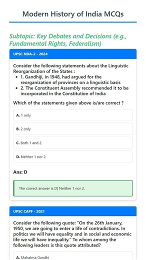 Key Debates and Decisions e.g., Fundamental Rights, Federalism