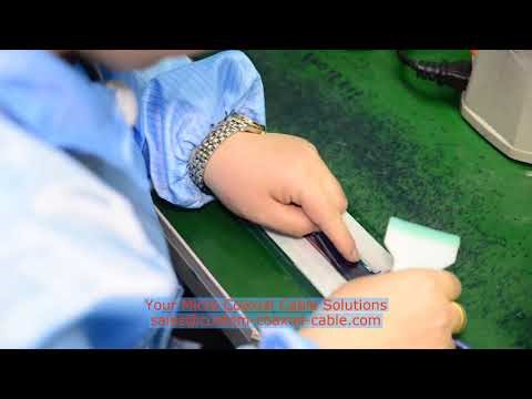 40 pin connector for 3D depth matched length 34 awg micro ribbon coax cable Germany distributor Secu