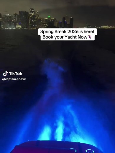 Unforgettable Spring Break 2026 Yacht Parties in Miami