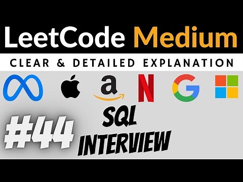 LeetCode Medium 1445 Interview SQL Question with Detailed Explanation | Practice SQL