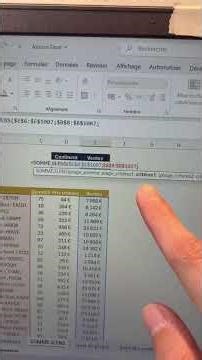 Comment réaliser une somme selon un critère spécifique ! #excel #viral #exceltips