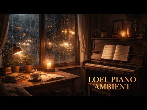 LOFI PIANO AMBIENT ☕ Focus, Study & Work | Relaxing No Vocals