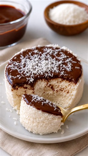 🥥 Dessert Coco Ultra Crémeux 🍫 | Seulement 3 Ingrédients, Sans Cuisson et Prêt en 5 Minutes !