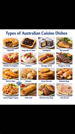 Types of Australian Cuisine Dishes | Chef Jahed