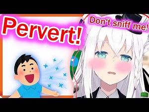 【ENG SUB】Fubuki is embarrassed when a perverted listener sniffs her【hololive】
