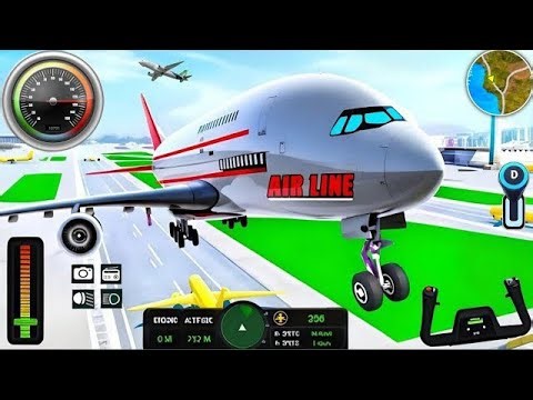 Extreme Airplane Landing Simulator 2026 ✈️ | USA City Pilot Boeing Flight Game Android Gameplay