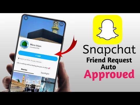 How To Enable Snapchat Auto Friend Request Approved || Snapchat Automatically Accept Friend Requests