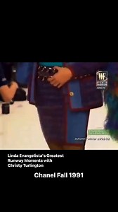 Linda Evangelista's Greatest Runway Moments with Christy Turlington Chanel Fall 1991 | Runwaymodel