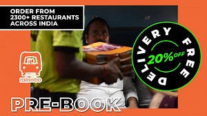 Get upto 20% off and free delivery on your next train meal with the RailRestro app. Enjoy delicious meals on your train seat. Download the app now. #prebookoffer #Railrestro #foodintrain #orderfoodonline #railrestroapp #prebookmeal #fooddelivery #foodintrain #trainfood #trainfood delivery #fooddeliveryservice #fooddeliveryintrain | Railrestro | Facebook