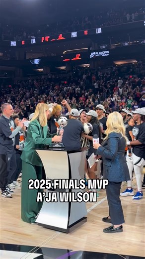 821K views · 21K reactions | 3x Champion and now 2x FINALS MVP A’JA WILSON IS ON TOP YET AGAIN! | WNBA | Facebook