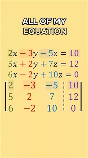Matching Variable Order in Augmented Matrix