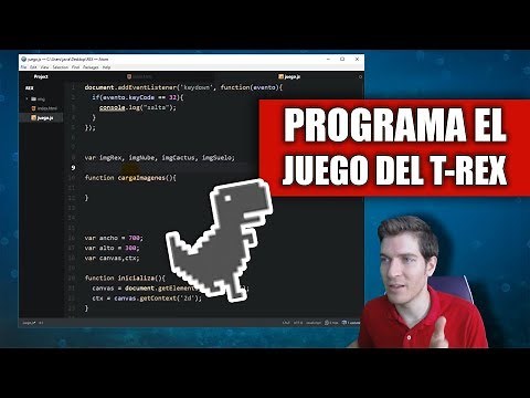 Cómo Programar el Juego 🎮 del T-Rex de Chrome Con HTML5