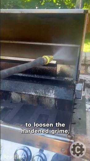 Degreaser + Pressure Washer = BBQ Cleaning Perfection!