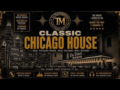 Classic House Mix | Old School Chicago House | 80s & 90s House Music | DJ Trackmaster