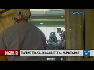 Staffing concerns continues as Alberta ICU cases remain high