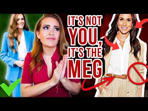 THE SECRET STYLE RULE MEGHAN MARKLE ALWAYS BREAKS....AND PRINCESS CATHERINE NEVER HAS