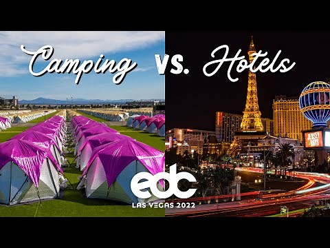 Camp EDC vs. Hotels: Which is Better for EDC Las Vegas?