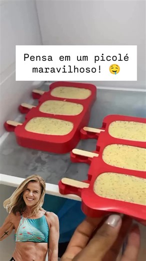 Paula Monteiro on Instagram: "😍 Quem inventou isso é um gênio! Lindona, olha esse picolé saudável pra matar a vontade de doce sem culpa 🍫🍦 Refrescante, cremoso e perfeito pra quando bate aquela vontade depois do almoço ou à noite. 📝 Ingredientes: • 3 iogurtes naturais • 2 maracujás • 2 colheres de leite em pó • 2 colheres de adoçante natural • 2 colheres de mel (a gosto) 🍫 Cobertura: • Chocolate 70% ou o de sua preferência 👩‍🍳 Modo de preparo: Tá tudo explicadinho no vídeo. É só bater, co