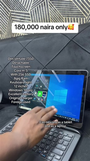 Send a dm to get yours today🥰#laptop#detacheablescreen#delllaptop#