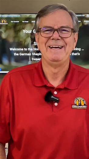 German Shepherd Man on Reels