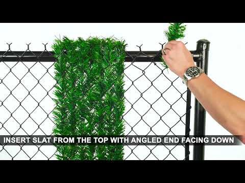 Fenpro Faux Hedge Slats Installation Video