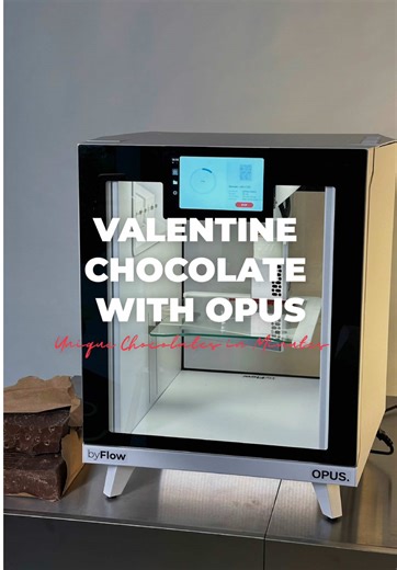 This Valentine’s Day, we brought a little romance to the production floor. 🍫🌷 Chocolate flowers, shaped layer by layer with precision and consistency. Discover the possibilities with OPUS. #FoodTech #valentinesday #foryoupagе #love #viral