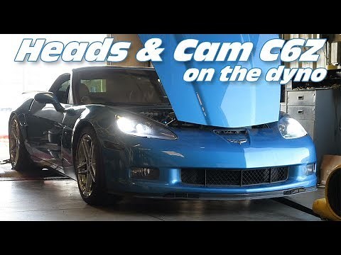 GPI LS7 Heads & Cam C6 Z06 on Dyno!