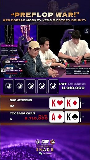 PREFLOP WAR! | ZSOP: The Final Snake 2025