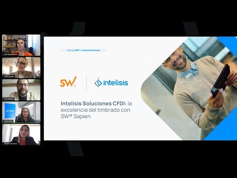 Webinar Intelisis Soluciones CFDI: la excelencia del timbrado con SW sapien®