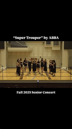The Swinging 'Gates | Happy last day of classes! Here’s a clip of Super Trouper from Tuesday’s concert to celebrate 💕💕 | Instagram