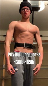 Skinny to Muscle Transformation 15-23yrs old #fitness #motivation #aesthetic #lean #transformation