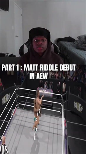 Matt Riddle debut in aew #shortsfeed #wwe
