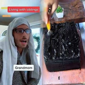 When Tommy received the greeting card from his grandma #comedy #siblings #sibling #fyp