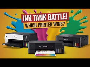 HP 🆚 Canon 🆚 Epson 🆚 Brother | Best Ink Tank Printer 2025 | Review & Comparison