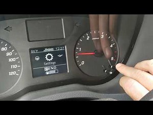 2019 Mercedes Sprinter Cargo Van - Set Clock Time