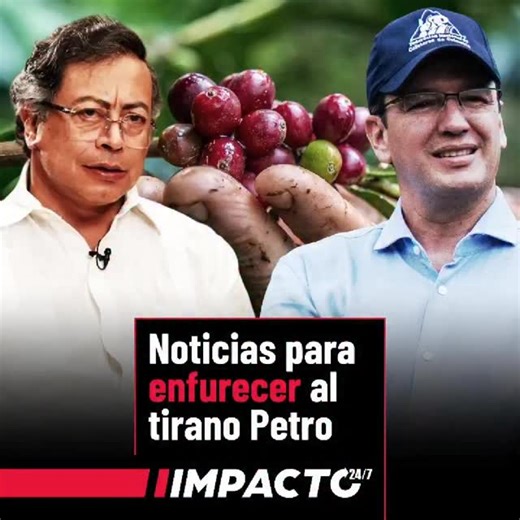 🚨🇨🇴 A PESAR DE PETRO | El anuncio de Germán Bahamón confirma que Colombia será sede del World of Coffee 2027, un hito histórico que demuestra la fortaleza del sector cafetero. Mientras Petro hunde al país en discursos vacíos y gasto político, los caficultores logran lo que el Estado no puede: atraer inversión, turismo y prestigio mundial. Su trabajo silencioso sostiene la economía real frente al ruido populista del régimen. | Impacto 24/7