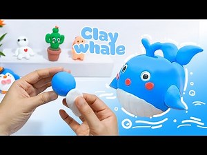 How to make a Whale from clay