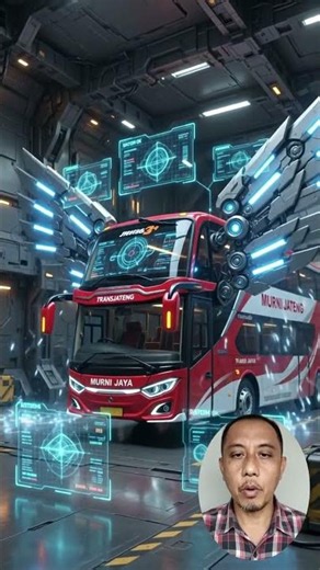 BUS SPREAD THE ROBOTIC WING AND FULL DIGITALLY MONITOR