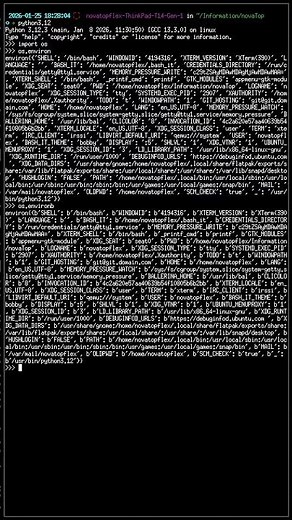 Environment Variables with `os.environ` in #Python #Programming #Coding