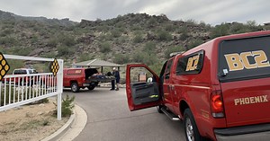 FD: Man stuck between rocks on mountain rescued